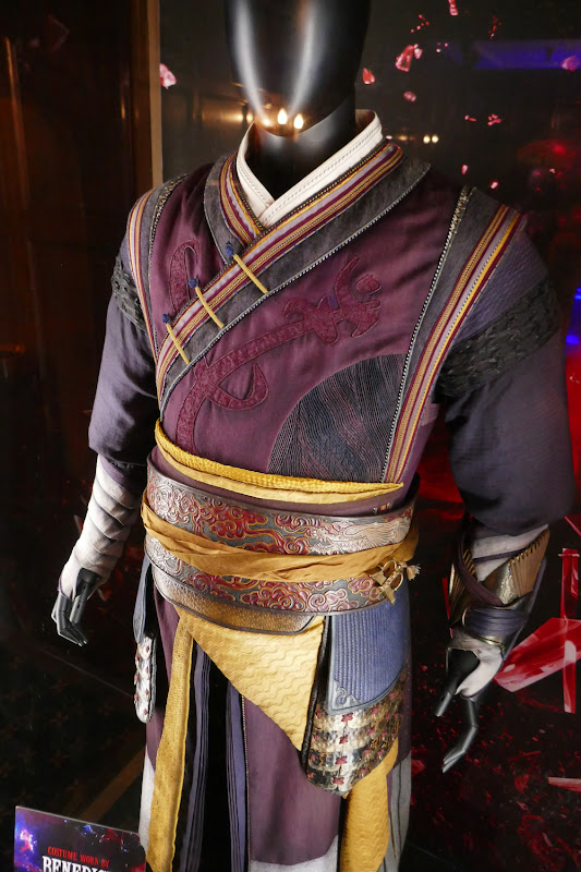 Wong costume detail Doctor Strange Multiverse of Madness