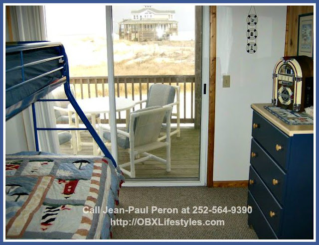 This 3 bedroom Outer Banks NC home for sale's three bedrooms can be turned into a space that you can enjoy.