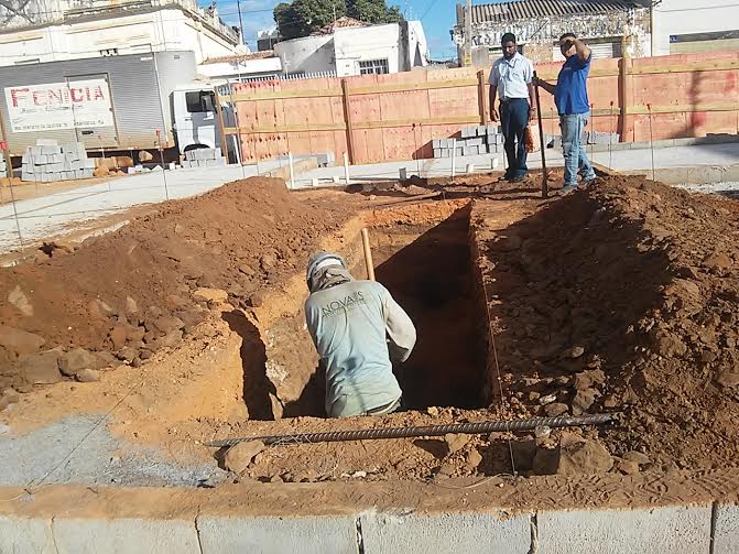 Restos mortais são encontrados em escavação para instalações de posto na Curva do S em Barreiras.