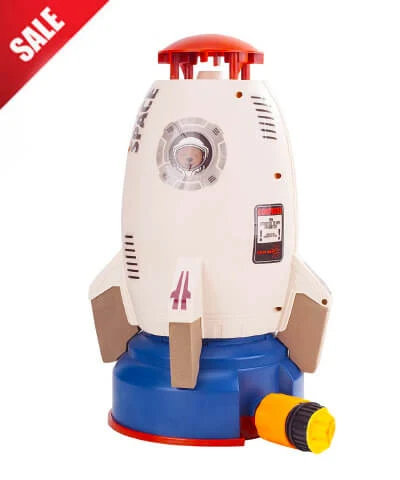 Unique Water Fountain Rocket Toy for Outdoor