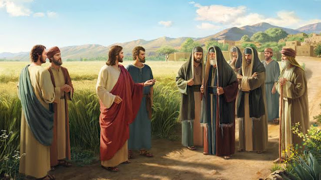 Jesus and pharisees