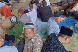 Ratusan Jamaah Dzikir Tahlil Sadranan Makam Klego Boyolali  