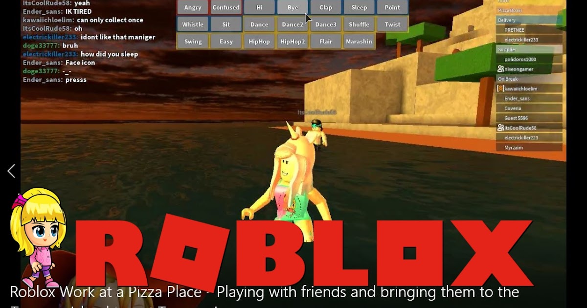 Roblox Pizza Place Dance Free Robux Apps - roblox prison life mod menu buxgg free roblox