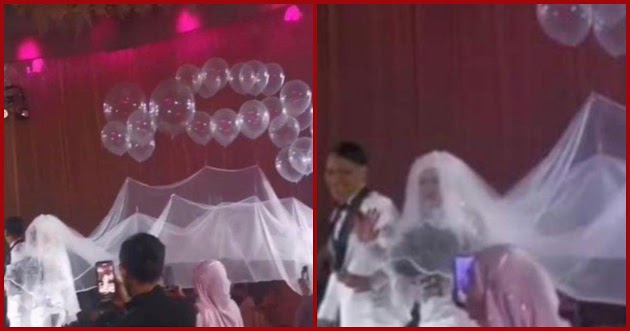 Menikah di Usia 50, Artis Ini Tampil Spektakuler Buat Kagum, Veil Gaunnya Bisa 'Mengambang'