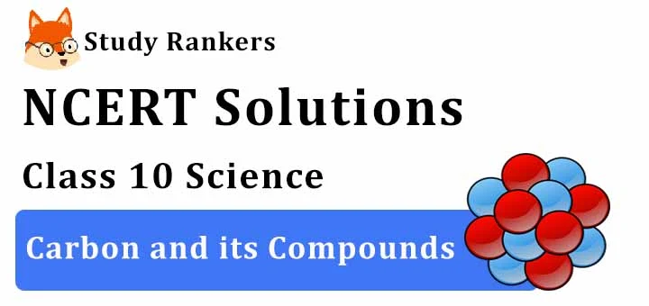 NCERT Solutions for Class 10 Science Chapter 4 Carbon and its Compounds