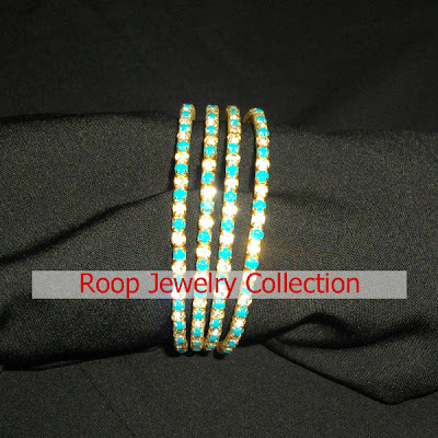 beautiful bangles of rhinestone