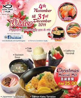 Sushi King Restaurant Winter Promotion 2011