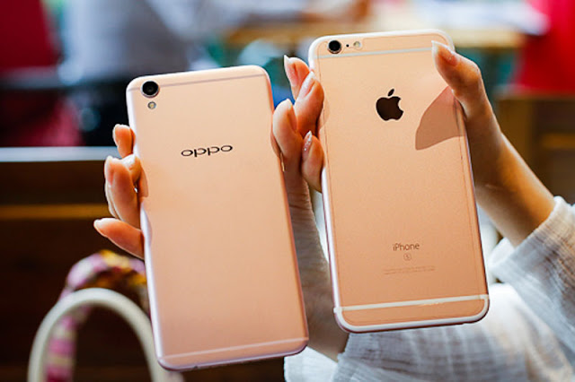 SO SÁNH CHI TIẾT OPPO F1 PLUS VÀ IPHONE 6 PLUS