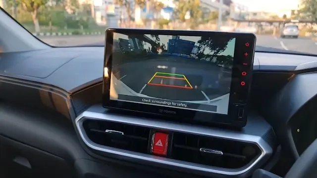 Rear parking camera