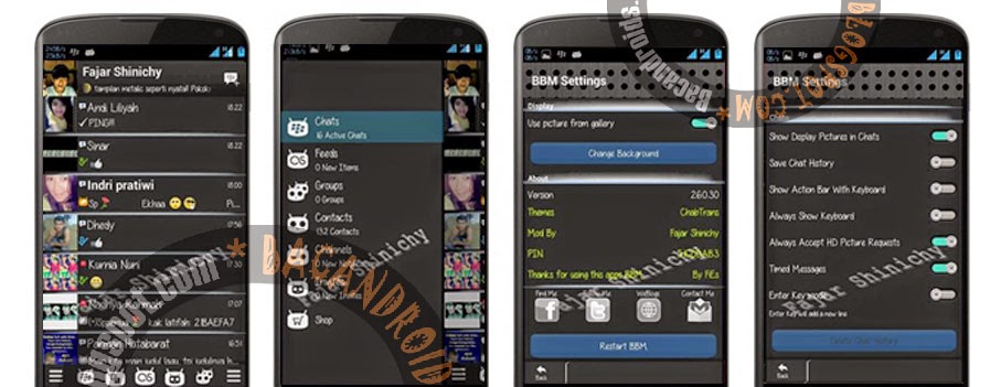 Download apk BBM2 MOD ChabTrans Versi Klone 2.6.0.30