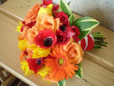 Wedding Bouquets  Gerber Daisies on Can T Get Enough Of This Bouquet  Again This Designer Went The