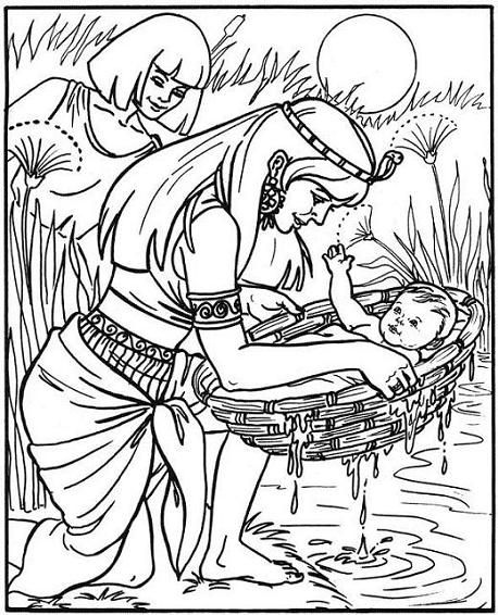 Sekolah Minggu Ceria: Gambar Cerita Alkitab: Bayi Musa 