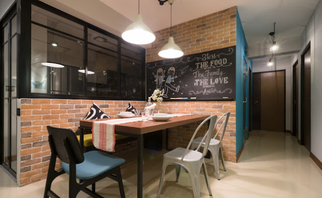 Desain Ruang Makan Bergaya Cafe