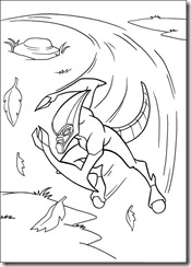 desenhos para colorir do Ben 10 xlr8