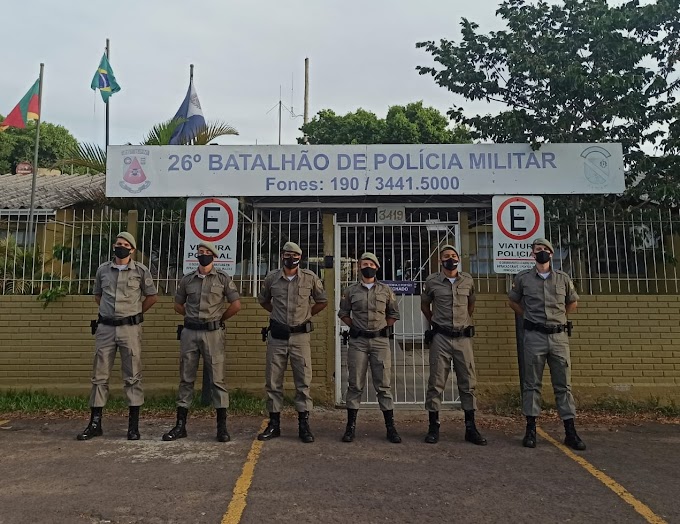 Novos reforços no efetivo do 26º BPM de Cachoeirinha