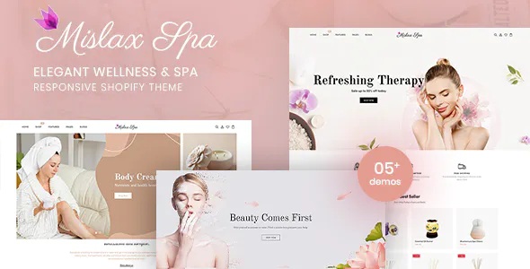 Best Elegant Spa And Wellness Shopify Theme