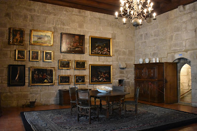 Interior do Paço dos Duques de Bragança em Guimarães