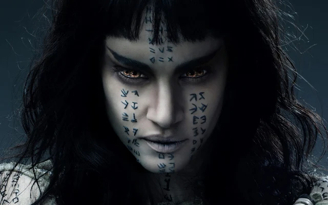 Mummy Sofia Boutella Ahmanet Movie wallpaper. 