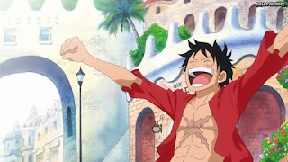 ワンピースアニメ ドレスローザ編 630話 ルフィ 笑顔 Monkey D. Luffy | ONE PIECE Episode 630