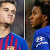 Coutinho, Willian, headed for Arsenal