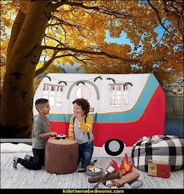 Boys Camping Room - Girls Camping Room - Camping and Outdoor Style Decor