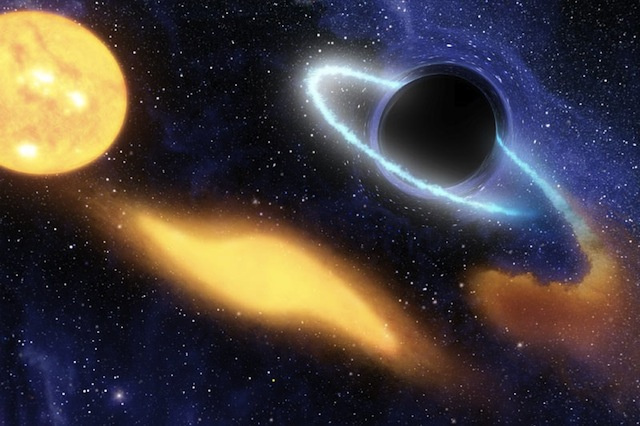 Black Hole Eating Star1