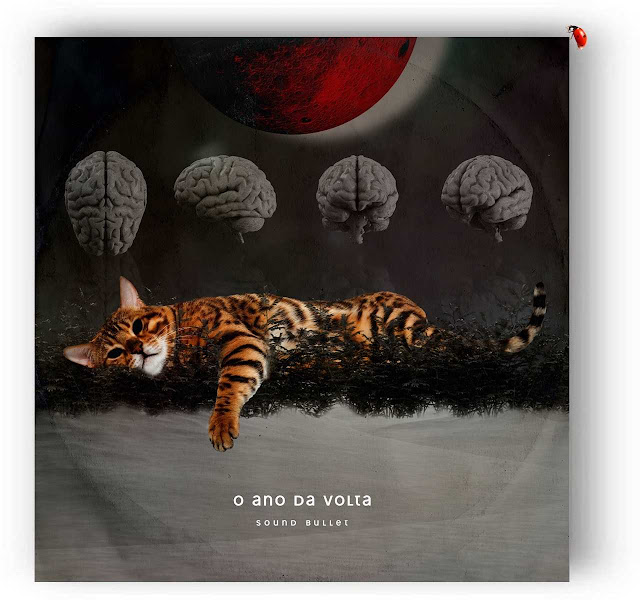 Capa do álbum “O Ano da Volta” da banda Sound Bullet
