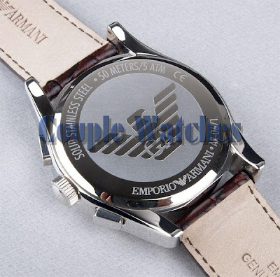 Armani couple watch