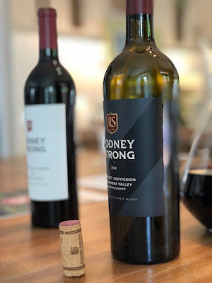 Rodney Strong Vineyards wine close up