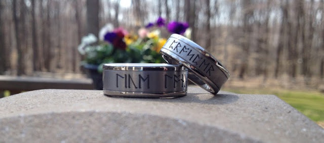 Rune Wedding Rings 