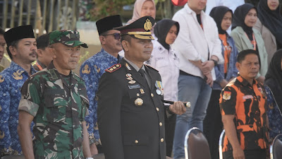 Kapolres Kuansing Hadiri Upacara Peringatan Hari Sumpah Pemuda ke-96 di Kabupaten Kuansing