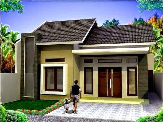  Desain  Rumah  Minimalis Sederhana 1  Lantai  Terbaru Desain  