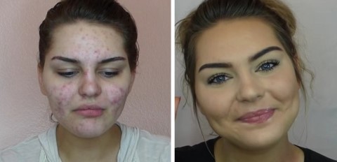 16 Tutorials Makeup Untuk Kulit Berjerawat