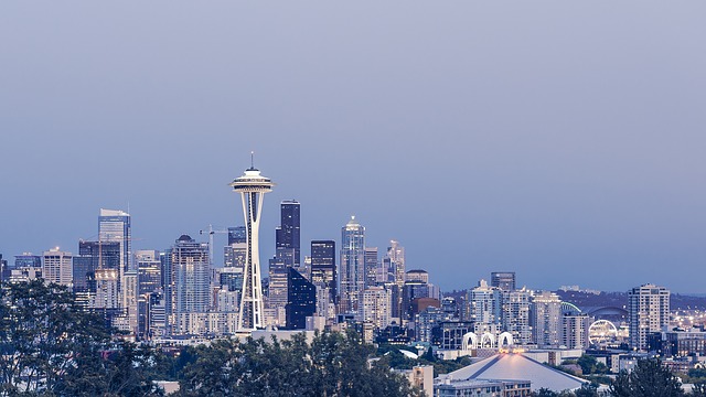 A drone crashed on the Space Needle, the Seattle Tower