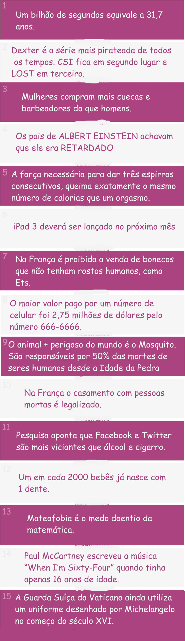 Curiosidades