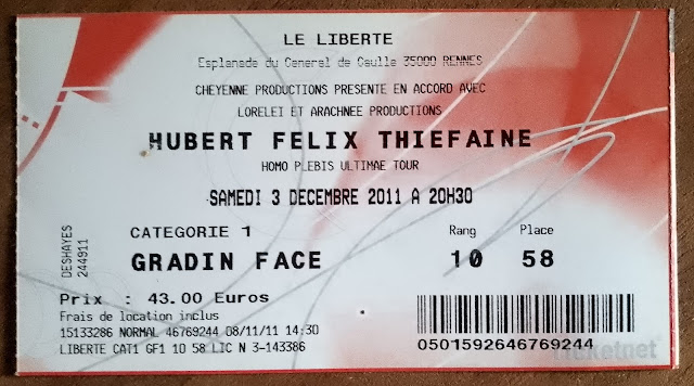 Mon album-live préféré d'Hubert-Félix Thiéfaine
