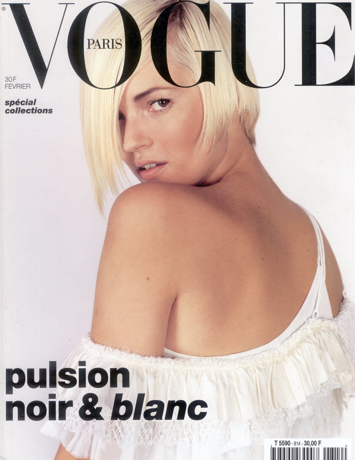 Kate Moss by Inez & Vinoodh for the cover of Vogue Nippon, February 2008