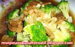  Resep  Brokoli  Jamur Kuping Kuah Bening Resep  Masakan 