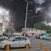 Controlan incendio en fábrica de pinturas en San Pedro Xalostoc, Ecatepec