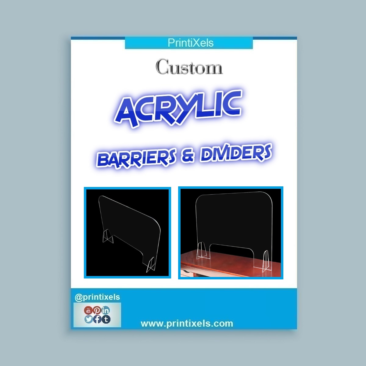 Custom COVID-19 Acrylic Barriers & Dividers Philippines
