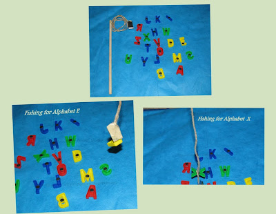 Magnetic Alphabets Fishing