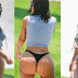 Tras las críticas, Kim Kardashian reapareció en la playa con un diminuto bikini