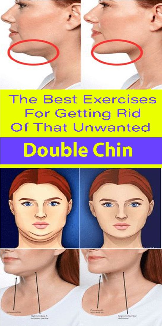 The Best Exercises For Getting Rid Of That Unwanted Double