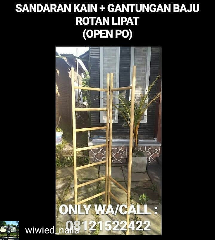 aneka kerajinan  rotan 