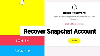 How to recover Snapchat Password
