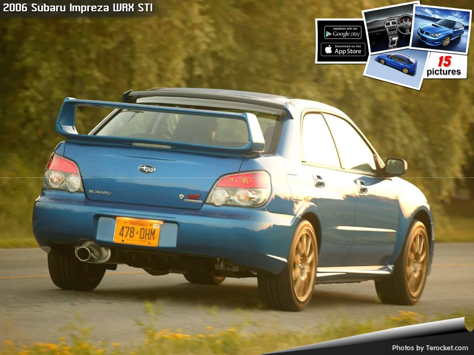 Hình ảnh xe ô tô Subaru Impreza WRX STI 2006 & nội ngoại thất