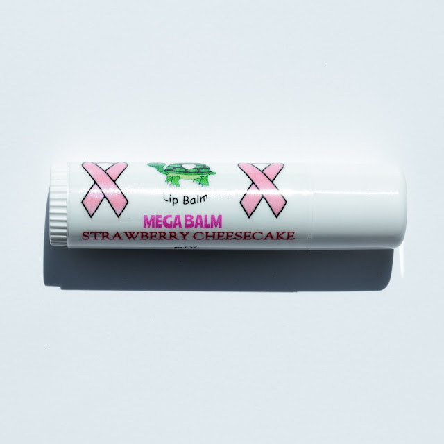 Turtle Tootsie Polishes Strawberry Cheesecake Mega Lip Balm