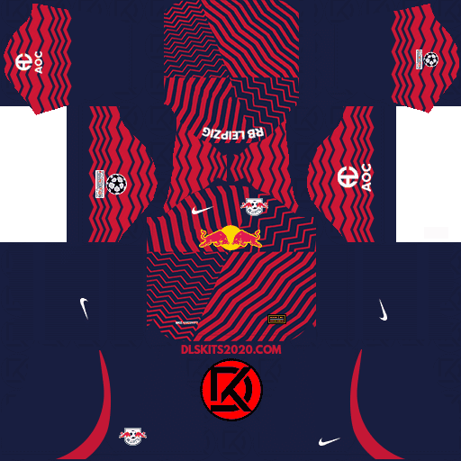 RB Leipzig DLS Kits 2023-2024 Released Nike In Champions League - Dream League Soccer (Away)