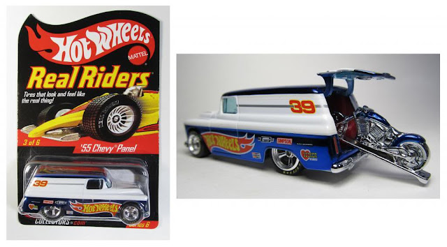 hot wheels chevy panel real riders rlc