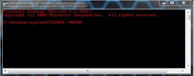 Command Prompt SLMGR -REARM